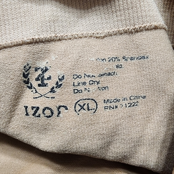 Izod Shapewear XL Body Shaper Slimming Beige C202 - Picture 3 of 3